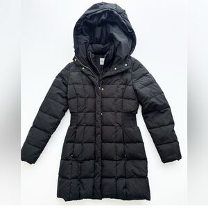 Cole Hann Hooded Down & Feather Jacket